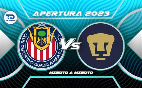 marcador chivas hoy en vivo|Chivas vs. Pumas, partido EN VIVO del Clausura 2024 de la Liga .